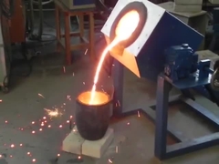 50/60HZ 70kg High Frequency Induction Smelting Furnace with 1 Year Free Warrenty