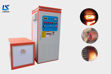 IGBT Steel Pipe Steel Bar Induction Heating Machine For Quenching / Hardening