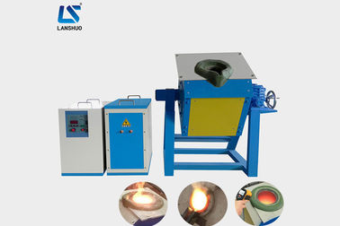 Small IGBT Electric Gold Induction Melting Furnace 3 Phase 380v Custom Color