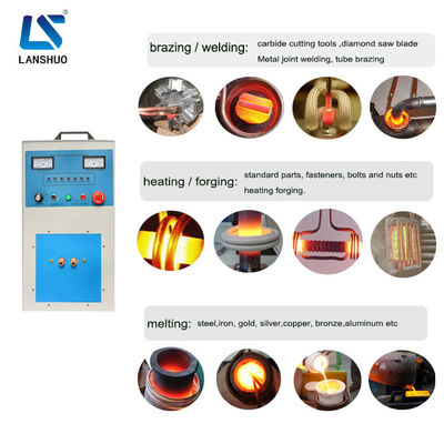 Welding 45A 30kw Saw Tips Induction Brazing Equipment