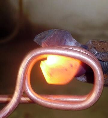 Metal Electric Heating Welding Induction Brazing Machine 220V High Frequency