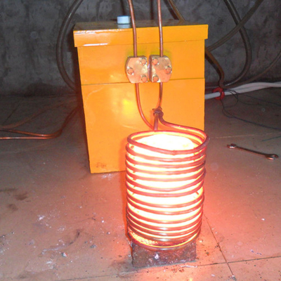 Electric Induction Heating Forging Furnace Machine 50HZ High Frequency Steel Bar