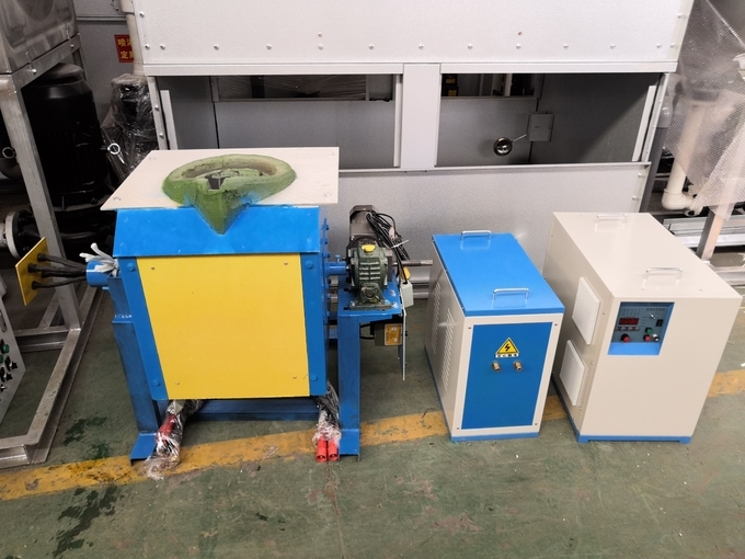 Gold Silver bar Smelt Melting Induction Casting Machine Furnace Mini ...