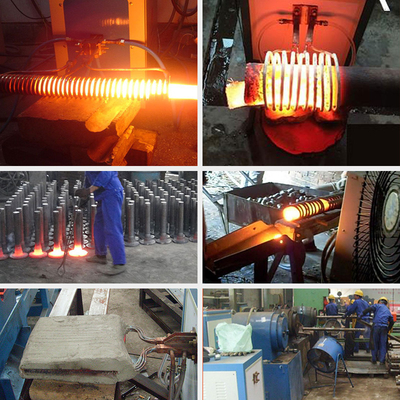 120kw Induction Heating Forging Equipment Machine Bar Diathermy High Frequency