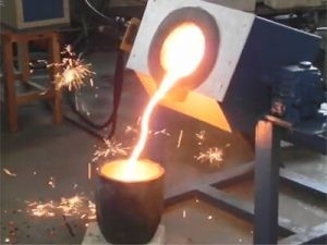 50/60HZ 70kg High Frequency Induction Smelting Furnace with 1 Year Free Warrenty