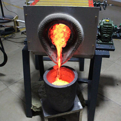 Medium Frequency IGBT Induction Melting Furnace Small Capacity Melting Furnace
