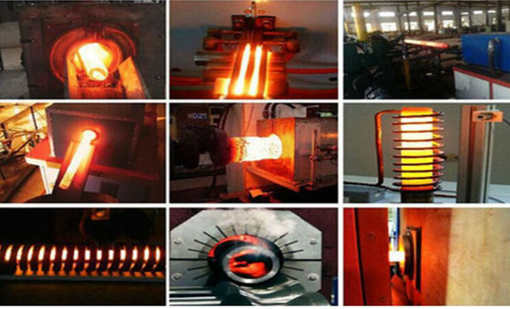 High Frequency Induction Heating Machine Induction Heater Induction Forging Machine For Rod Gear Heat Treatment