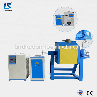 90KW IGBT Induction Melting Furnace for Steel Iron Copper Aluminum