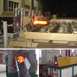 Steel Round Bar Induction Heat Treatment Machine 200kw Max Input Power