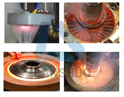 Steel Bar 50L/Min 320A Induction Heat Treatment Machine
