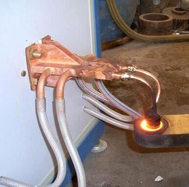 50kw Electric Induction Heating Machine For Quenching Clamp Knife Edge