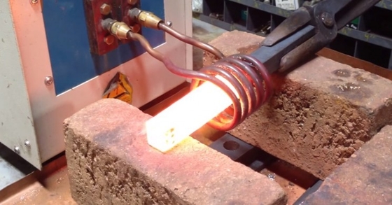 30kw IGBT Portable Electric Induction Heating Machine For Forging High Frequency