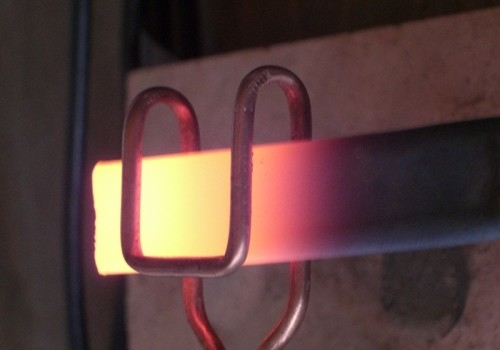 60HZ Automatically Controlled Hot Induction Heating Machine For Metal Forging