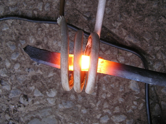 Energy Saving Induction Heating Forging Equipment No Pollution Tracking Frequency Automatically