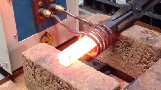 Automatic Control Round Bar Induction Hardening Heating Forging Equipment Constant Current